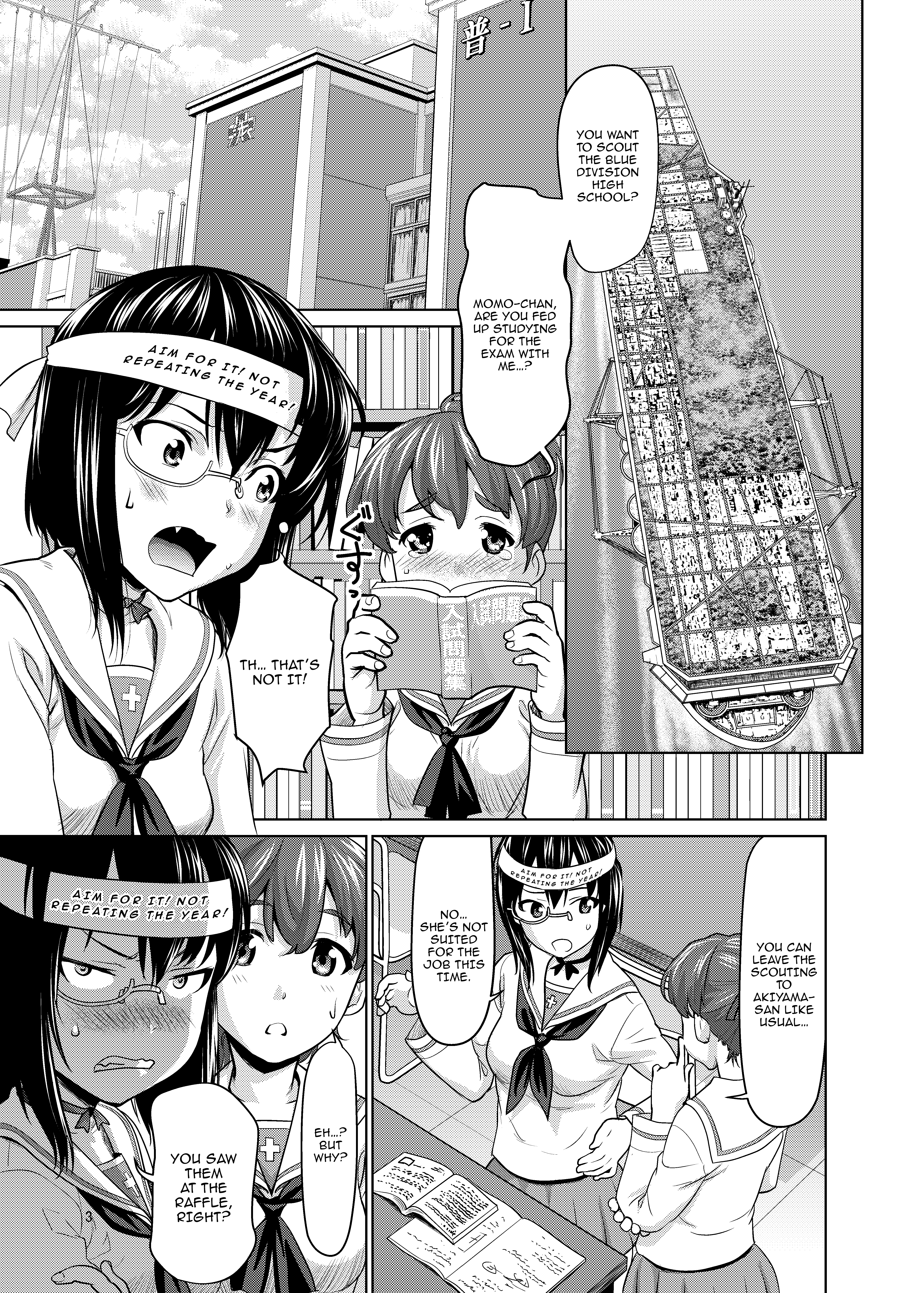 Hentai Manga Comic-Kawashima Momo's and Koyama Yuzu's Great Blue Division High School Infiltration Plan!-Read-2